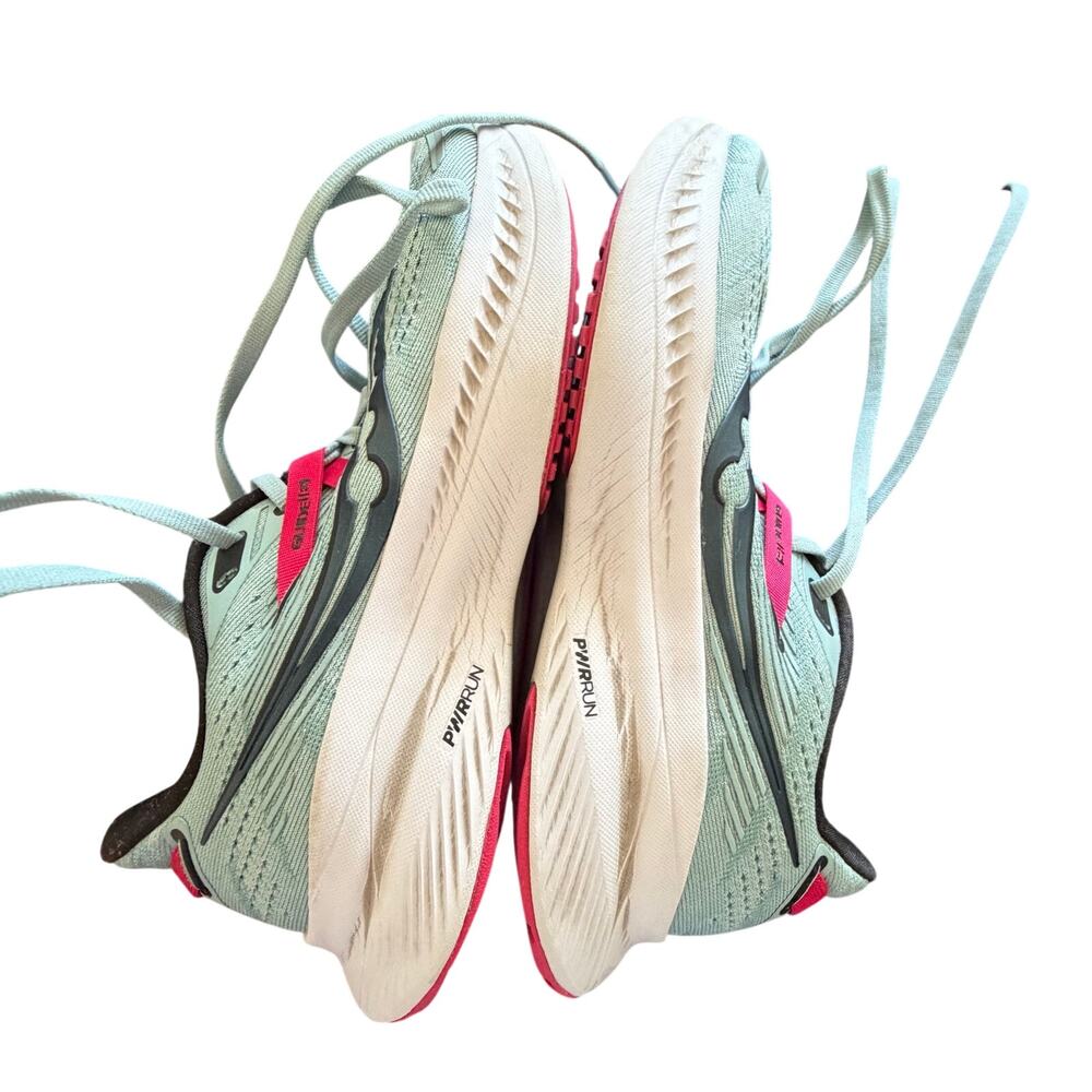 Saucony Guide 16 womens stability running shoes PWRRUN foam Mineral Rose sz 6 - Picture 8 of 10